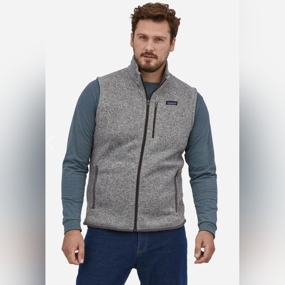 Patagonia Men's Better Sweater Fleece Vest Gray